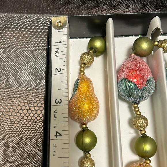 Glass fruit garland - Picture 7 of 7